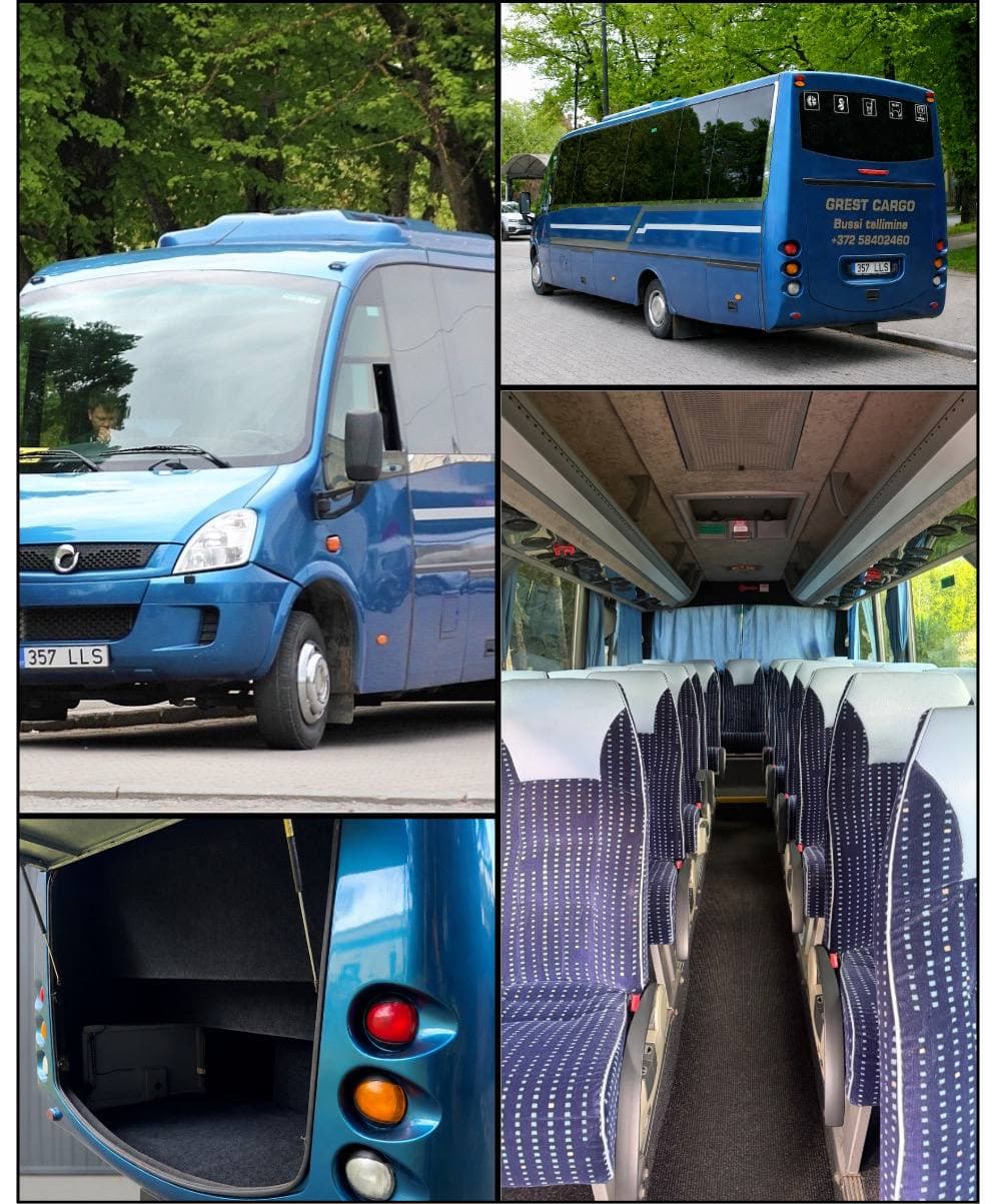 Iveco Indcar Tour с салоном и багажным отсеком
