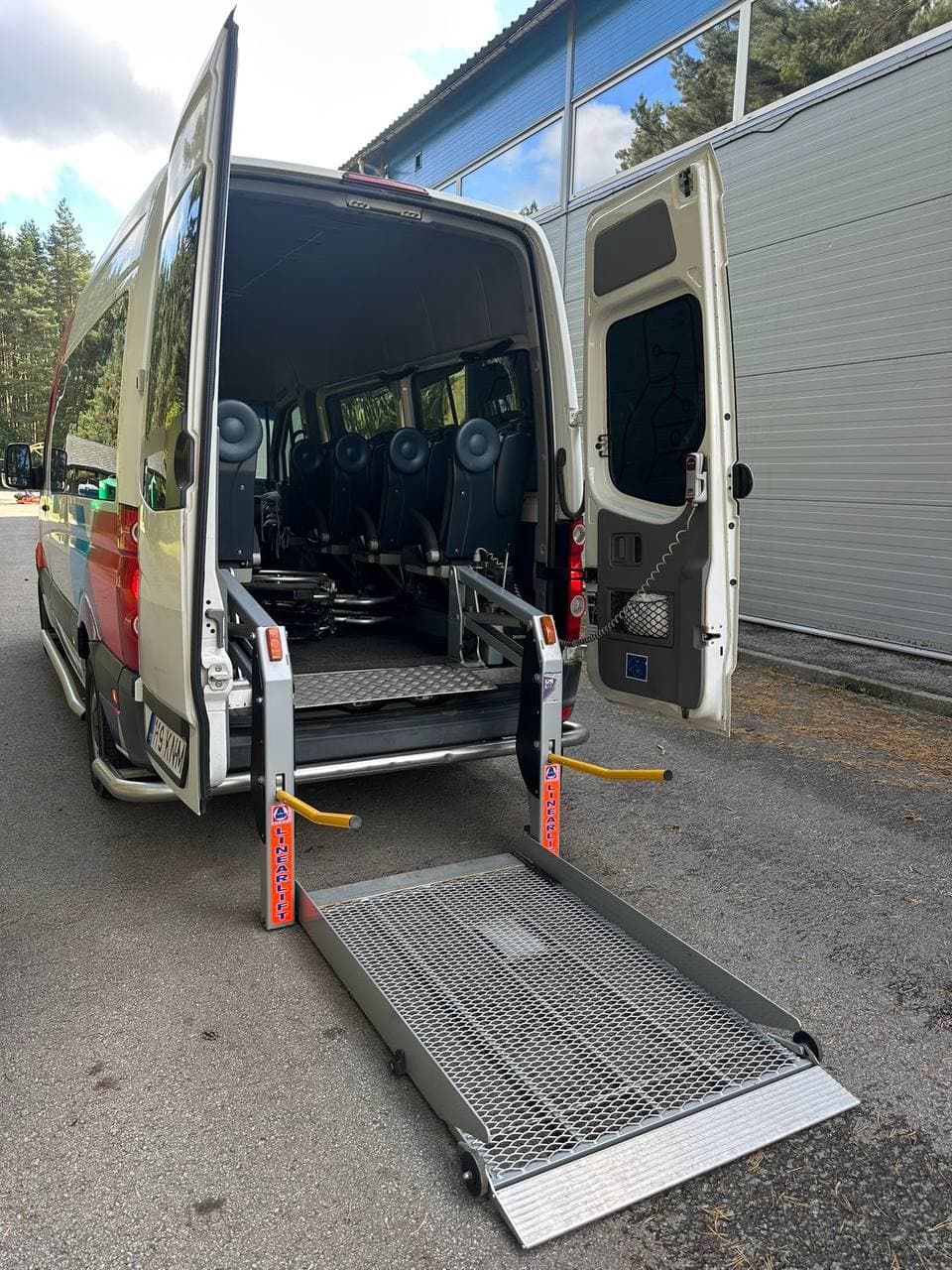 Volkswagen Crafter ratastooliramp